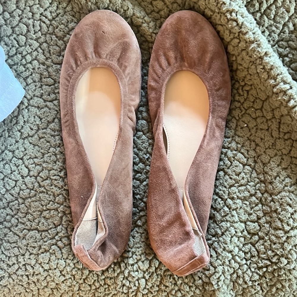 Suede Flats